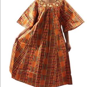 Kente umbrella dress